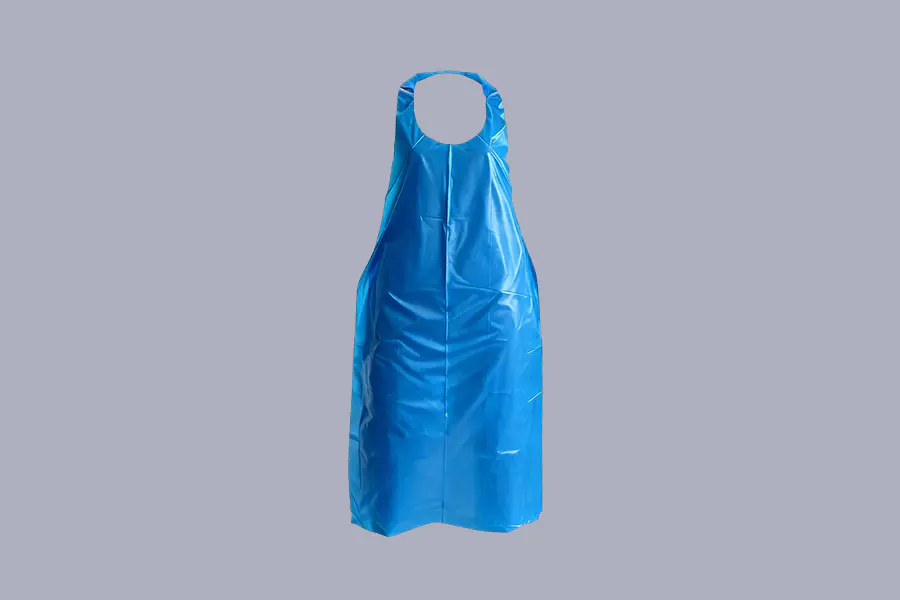 HDPE/LDPE 흰색 PE 앞치마